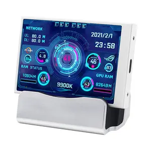 Secundaire Scherm Diy <span class=keywords><strong>Computer</strong></span> Monitor 3.5 Inch Ips TYPE-C ,USB-TYPE C Secundaire Scherm Voor Windows Ingebouwde <span class=keywords><strong>Software</strong></span> - Product Image 4