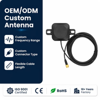 Antenne GNSS active verticale GPS Beidou Glonass Galileo haute précision, antenne de positionnement externe à fixation magnétique latérale par vis