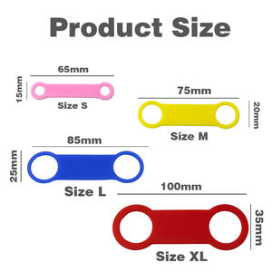 Accessoires d'étiquette de nom d'animal familier de marque en Silicone étiquettes d'identification en aluminium personnalisées pour chiens et chats utilisés avec laisse de collier - Product Image 2