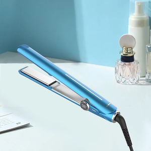 شاشة رقمية دوارة لعرض درجة الحرارة احترافية للبيع بالجملة جهاز فرد شعر سيراميك احترافي مخصص 2 في 1 - Product Image 1