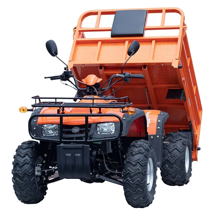Agriculture Wagon Adult atvs & utvs 4X4 Agriculture 250cc 300cc 1.5m Cargo Farm ATV with Trailer
