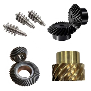 ผู้ผลิตเฟืองเฉียง CNC คุณภาพสูง เฟืองเฉียงสแตนเลสแบบเกลียว เฟืองคราวน์วีลพินชั่นความแม่นยำสูง - Product Image 1