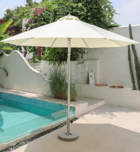 <span class=keywords><strong>Parasol</strong></span> de plage tropical blanc LS sur mesure pour la vente en gros, idéal pour la piscine et l'extérieur - Product Image 2