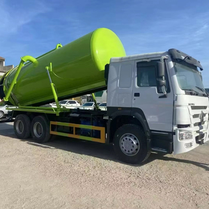 Sinotruk Howo National III Camion d'aspiration des eaux usées diesel 20 tonnes <span class=keywords><strong>Fosse</strong></span> <span class=keywords><strong>septique</strong></span> à 4 essieux 20m3 Nettoyage de pompage des boues d'égout - Product Image 1