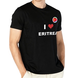Lightweight and Breathable Eritrea Fan <b>T</b>-shirt for Summer Outdoor Gatherings and Matches Promotion - Product Image 2