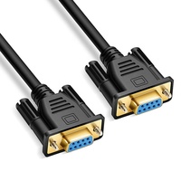 OEM RS232 DB9 mâle à mâle femelle à femelle câble série 9 broches modem nul