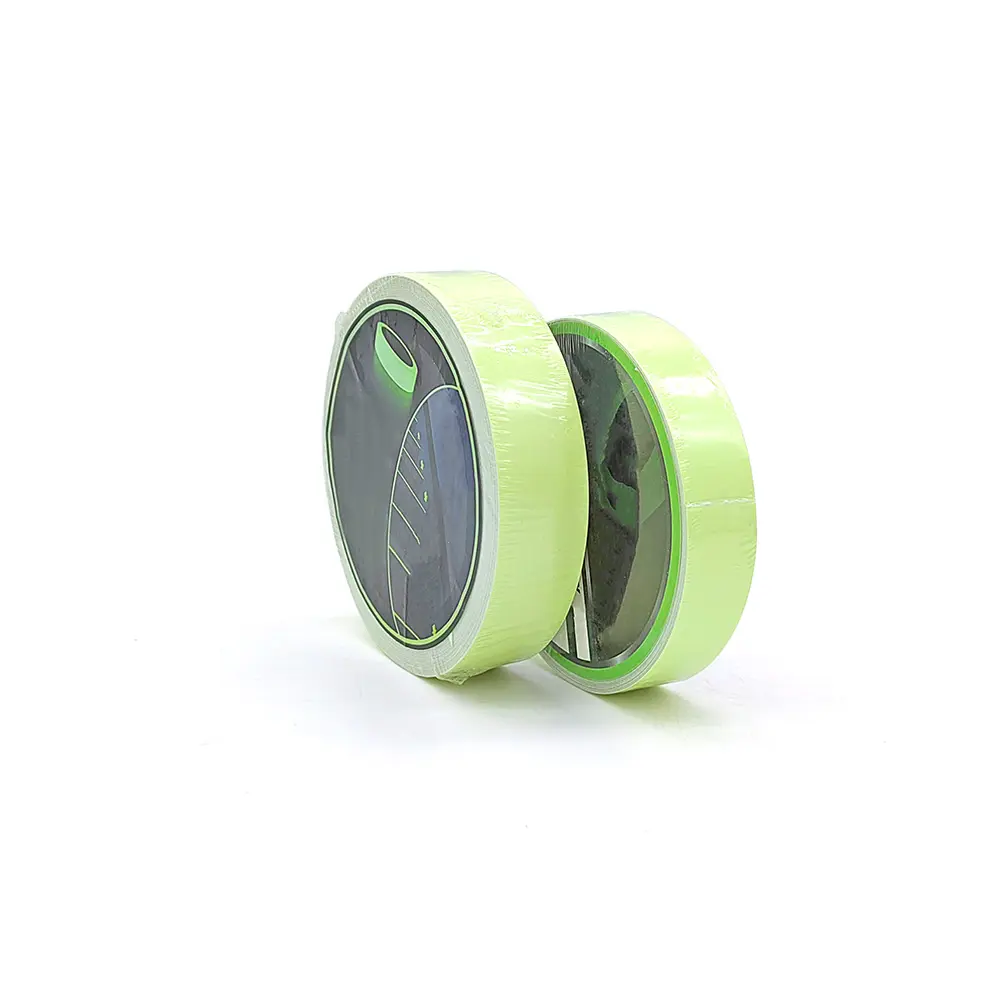 Green High Bright Luminous Tape Sticker Waterproof and Photoluminescent glow in the dark reflective tape