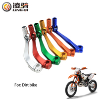 LINGQI RACING Motosiklet CNC Alüminyum Katlanabilir Modifiye Vites Kolu BSE CRF110 TTR125 Evrensel Dirt Pit Bike Off Road için