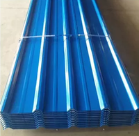 Plaque d'acier de toiture en métal ondulé galvanisé de 0.15mm à 0.8mm en stock