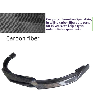 ลิ้นหน้าคาร์บอนไฟเบอร์แท้ทรง R1 สำหรับรถยนต์ CLA-Class W117 C117 ปี 2013-2020 - Product Image 5