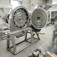 Machine à broyer les aliments à haute vitesse pour la pâte de sauce chili, en acier inoxydable 304, moulin à poudre de feuilles sèches et de dattes, prix en Italie