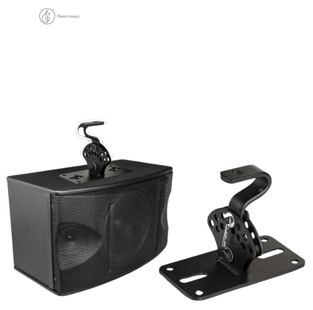 Professional Adjustable Angle Metal Audio Hanging Board Speaker Stand Wall-Mounted Tripod for KTV Speaker Accessories