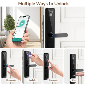 <span class=keywords><strong>Cerradura</strong></span> <span class=keywords><strong>Inteligente</strong></span> para Puerta con Clasificación IP65, Compatible con Puertas <span class=keywords><strong>de</strong></span> Madera/Acero/Aluminio, Videoportero WiFi, Aplicación Tuya, <span class=keywords><strong>Seguridad</strong></span> <span class=keywords><strong>de</strong></span> Grado C, Construcción en Aleación <span class=keywords><strong>de</strong></span> Aluminio - Product Image 3