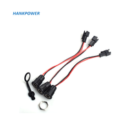 Untuk Skuter Kendaraan Listrik DC5521 DC5525 2 Pin Port Pengisian Daya Steker Soket DC Kabel Betina