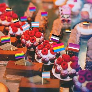 Nuevo y Económico con Envío Rápido: Palillos Decorativos con la Bandera <span class=keywords><strong>de</strong></span> Estados Unidos y Palillos Pequeños con la Bandera <span class=keywords><strong>de</strong></span> Estados Unidos para Decorar Cupcakes - Product Image 5