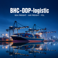 Service de transitaire maritime porte-à-porte DDP, agent d'expédition DHL de la Chine vers les États-Unis (Alabama), logistique LCL + Express