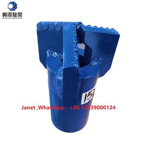 Carbide Drag <span class=keywords><strong>Bit</strong></span> 152mm <span class=keywords><strong>PDC</strong></span> Drag Bits Com <span class=keywords><strong>3</strong></span> Lâminas para Perfuração de Poço de Água Com Filmagem Rápida em Formações Argila e Rocha - Product Image 2