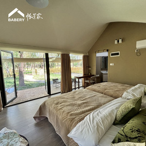 Casa Mobile di Lusso Moderna in Acciaio per Hotel, Resort, Agriturismo, Centro Commerciale, Magazzino, Villa, Camera <span class=keywords><strong>da</strong></span> Letto e Uso <span class=keywords><strong>Esterno</strong></span> Prefabbricato - Product Image 5