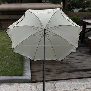 Ensemble de table et chaises pliantes en acier au design moderne, avec parasol, 6 pièces, pour l'extérieur, pour hôtels, villas, parcs - Product Image 4