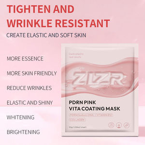 Masque Coréen Hydratant et Raffermissant Effet Peau Rose Éclatante, Enrichi en Vitamine B12, ADN de Saumon, PDRN et Revêtement Vita Rose pour Soin de la Peau - Product Image 5