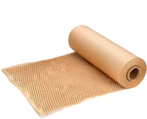Creatrust גלישת קראפט כרית לוח רול אריזה גדול חלת דבש נייר מתקפל תכונה כוורת נייר