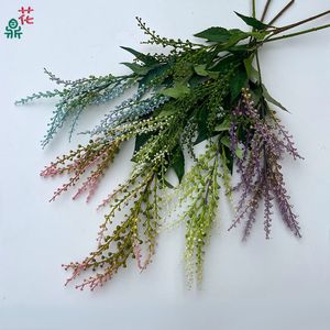 Flores Artificiales de Plástico y Seda para Decoración de Bodas, Marcadores de Pasillo, Accesorios de Fotografía, Moldeado por Inyección de una Sola Pieza - Product Image 2