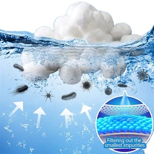 Boules filtrantes pour <span class=keywords><strong>piscine</strong></span> 700G, média de filtration d'eau, boule en fibre, Chine, remplace le sable et le <span class=keywords><strong>verre</strong></span>, traitement de l'eau, fibre de polyester - Product Image 2