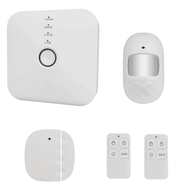 2023 Hot Tuya Smart Home GSM/Wi-Fi Hub Intruder Security Alarm APP for IOS/Android 3-Year Warranty CE/FCC/RoHS Certified
