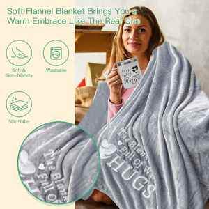 Cesta de Regalo para Mujeres para un Rápido Recuperación, con Manta, Vela y Calcetines, para Amigas Enfermas, Personas Postoperatorias, Set de Regalo de Condolencias - Product Image 5