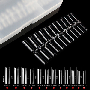 Long Square Soft Gel Nail Extension Tips Artificial Fingernails for Salon Manicure Beauty - Product Image 2