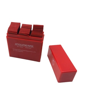 Papier articulé dentaire rouge 55x18mm - Product Image 1
