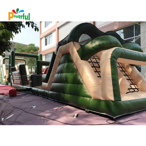 <span class=keywords><strong>Course</strong></span> d'obstacles gonflable géant de 80 pieds pour adultes et enfants, jeu de sport, botte de <span class=keywords><strong>camp</strong></span>, défi - Product Image 2