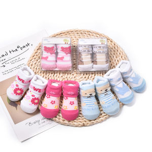 2020 nuovo Design A doppia Cilindro Cotone Del Bambino Bello Modello di <span class=keywords><strong>Fantasia</strong></span> Del Bambino Intelligente Calzino - Product Image 1