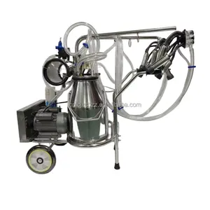 Portable Cow Milker Stainless Steel Cattle Milking Machine For Sale