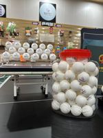 Logo arbitraire personnalisé de 40mm Impression du numéro Balle de loterie Bingo Balle de tennis de table RFID Identification par radiofréquence Balle de loterie