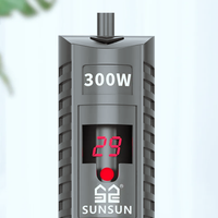 Chauffe-eau pour aquarium moderne haut de gamme avec affichage numérique, thermostat automatique et conception incassable pour poissons papegaïns rouges et tortues
