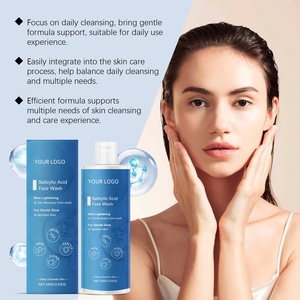 Productos para el cuidado de la piel al por mayor <span class=keywords><strong>Ácido</strong></span> <span class=keywords><strong>salicílico</strong></span> <span class=keywords><strong>Limpiador</strong></span> de poros exfoliante facial Control de aceite Hidratante Lavado DE CARA Todo Tipo de Piel - Product Image 4
