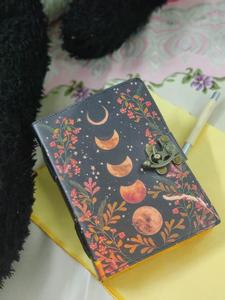 ขายส่งที่กําหนดเองทําด้วยมือนักเดินทางไดอารี่กระดาษวินเทจหนังแท้ปกแข็ง A3 A4 A5 A6 เย็บผูกโน๊ตบุ๊ค - Product Image 6