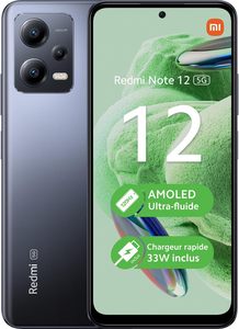 Teléfono Inteligente <span class=keywords><strong>Redmi</strong></span> <span class=keywords><strong>Note</strong></span> <span class=keywords><strong>12</strong></span> 5G, Octa Core MTK Dimensity, Cámara Trasera de 48MP, Pantalla AMOLED de 6.8 Pulgadas y 120Hz, Batería de 5000mAh, Doble SIM - Product Image 2