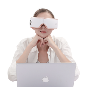 Presión de aire eléctrica Alivio de la fatiga ocular Vibración 3D Compresa de calor infrarrojo Masajeador de ojos digital con música - Product Image 6