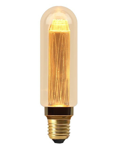 Hổ phách màu vàng 2000k 2200K 3W <span class=keywords><strong>Dimmable</strong></span> ST64 dẫn ánh sáng Ống <span class=keywords><strong>E26</strong></span> E27 cơ sở dẫn núm vú đèn ST64 - Product Image 3