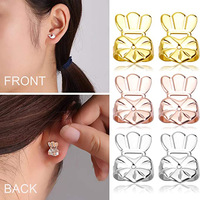 Attaches d'origine RTS pour boucles d'oreilles tombantes, rehausseurs de boucles d'oreilles lourdes, supports de lobe d'oreille sécurisés