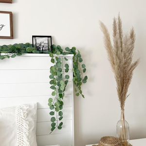 <span class=keywords><strong>Guirlande</strong></span> d'<span class=keywords><strong>eucalyptus</strong></span> en plastique artificiel feuilles de table <span class=keywords><strong>guirlande</strong></span> de verdure <span class=keywords><strong>guirlande</strong></span> vignes pour table de fête de mariage chambre à coucher décoration murale - Product Image 3