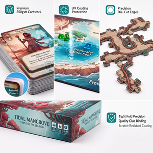 <span class=keywords><strong>Jeu</strong></span> de cartes <span class=keywords><strong>Escape</strong></span> Room avec fragments de carte SMETA 2-Pillar pour résolution de puzzles coopératifs, étui magnétique pour livre - Product Image 3