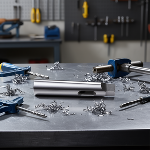 Fervi Reduction Socket 12mm Hex Shank For Drilling And Milling <b>Tools</b> - Product Image 3