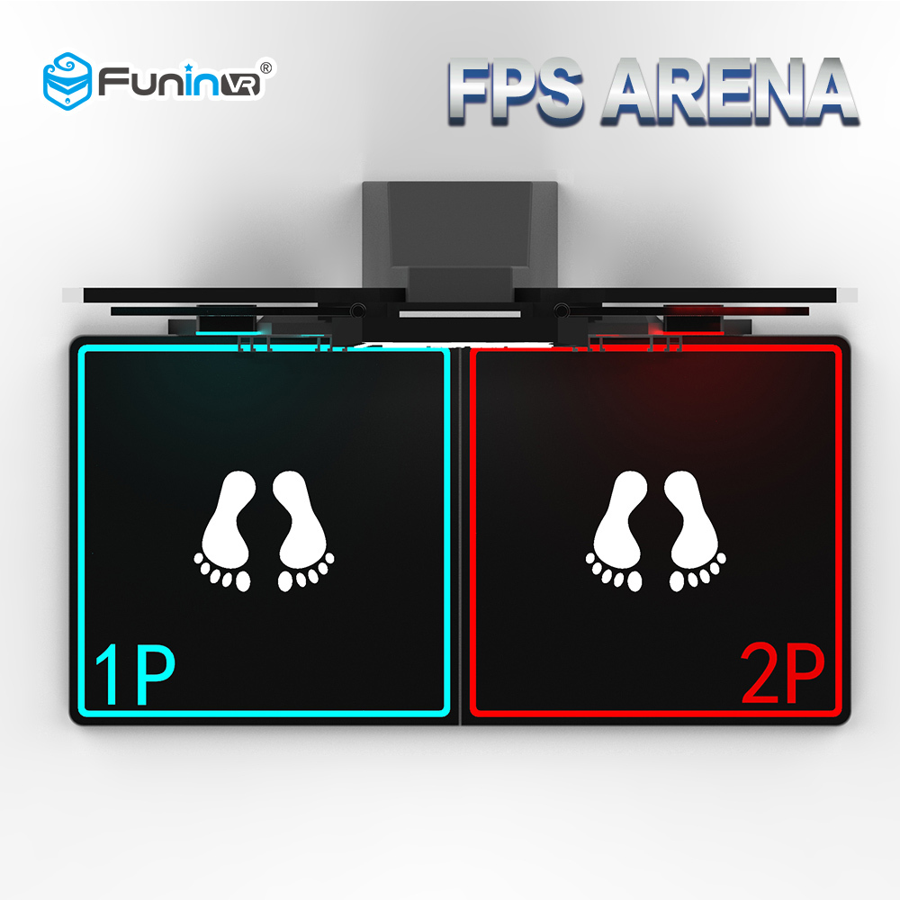2020 ZHUOYUAN Funin VR 9D VR Simulateur de Jeu de Musique Avec Système de Réalité Virtuelle FPS Arena