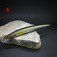 Leurre de pêche artificiel flottant en ABS, 18 cm, 22 g, en forme de tourelle, pour la pêche en lac, en ruisseau et en rivière, lancer longue distance, Jerkbait, vente chaude
