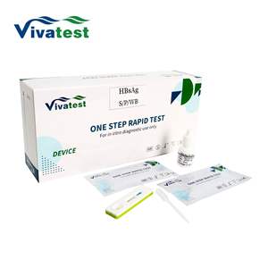 Casete de Prueba Rápida Vivatest HbsAg para la Detección del Antígeno de Superficie del Virus de la Hepatitis B, Solo para Uso Diagnóstico In Vitro - Product Image 1