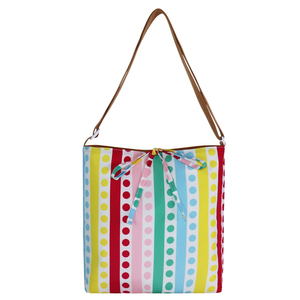 Sac fourre-tout bandoulière 2-en-1 tendance en Tyvek imperméable avec motif personnalisable pour l'été et sangle réglable - Product Image 6