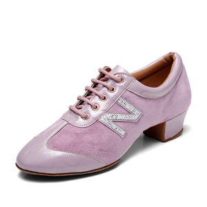 Chaussures de <span class=keywords><strong>danse</strong></span> latine pour femmes à lacets salle de bal rythme de Salsa moderne pratique d'enseignement chaussures de <span class=keywords><strong>danse</strong></span> de Performance professionnelle - Product Image 1
